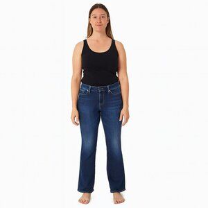 Silver Jeans Women's Indigo Straight Leg Denim